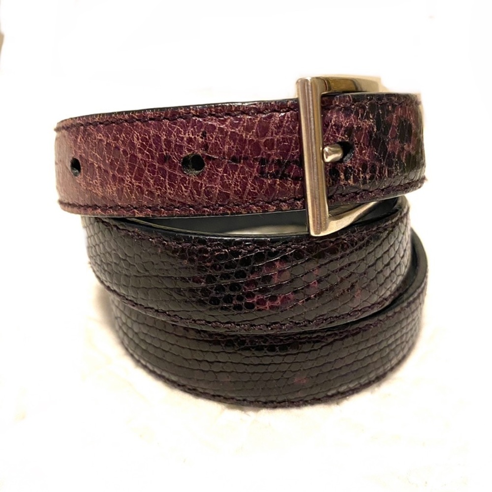 Prada Snakeskin Belt